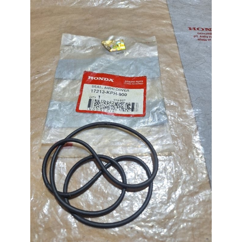 ซีลยางกล่องกรองอากาศ honda charisma 125 supra X125 เดิม ahm honda 17213-kph-900