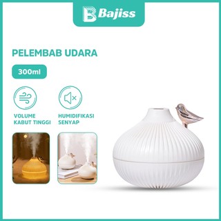 Bajiss Humidifier mini kapasitas air 300ml colok dan gunakan dapat menaruh sedikit minyak esensial