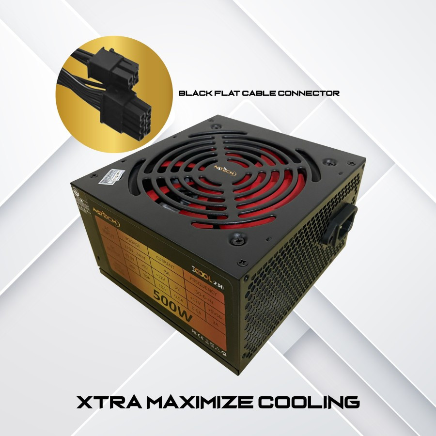 Natech XCOOL พาวเวอร์ซัพพลาย 500 วัตต์