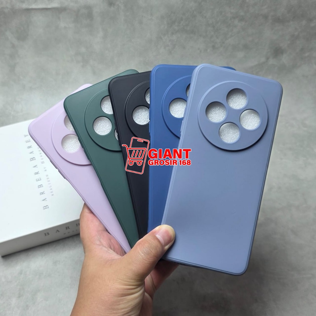 POCO C75 MACAROON SQUARE LIQUID CASE POCO C75