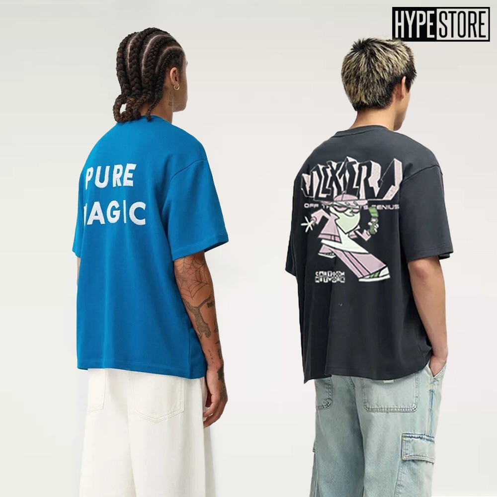 เสื้อยืดผู้ชาย Hypestore | PullBear_DEXTER & Bershkka_PUREMAGIC เสื้อยืดผ้ากํามะหยี่