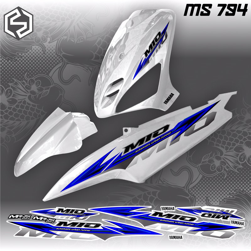THAILAND VARIATION STRIPING MIO SPORTY / mio smile ms 794 / ms 802