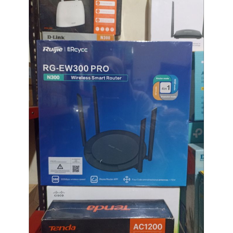Ruijie RG-EW300 PRO 300Mbps เราเตอร์ไร้สายอัจฉริยะ