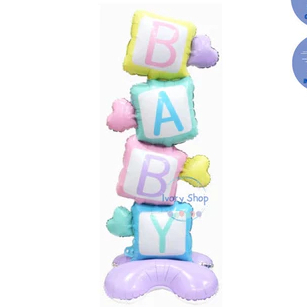 TOKODIPADANG1 Gender Balloon Reveal Confetti Baby Boy หรือ Girl Jumbo Latex Balloon