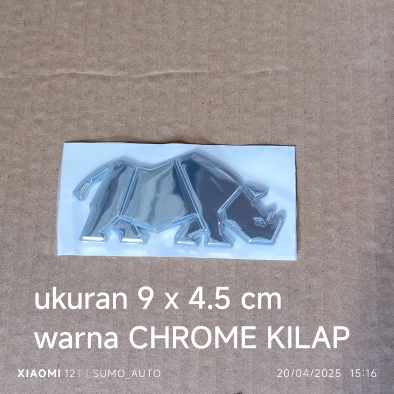 Emblwm เขียน SUZUKI JIMNY ALL GRIP RHINO LOGO สําหรับ Suzuki Jimny JB74 2018-2025 ด้านหลังประตู