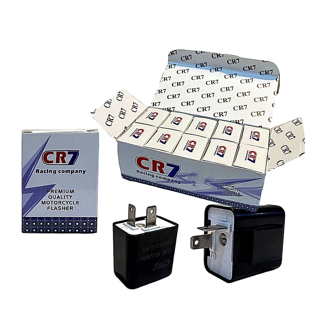 CR7 ไฟเลี้ยวรถจักรยานยนต์ Flasher Relay / ไฟเลี้ยวรถจักรยานยนต์สากล Hazard Relay