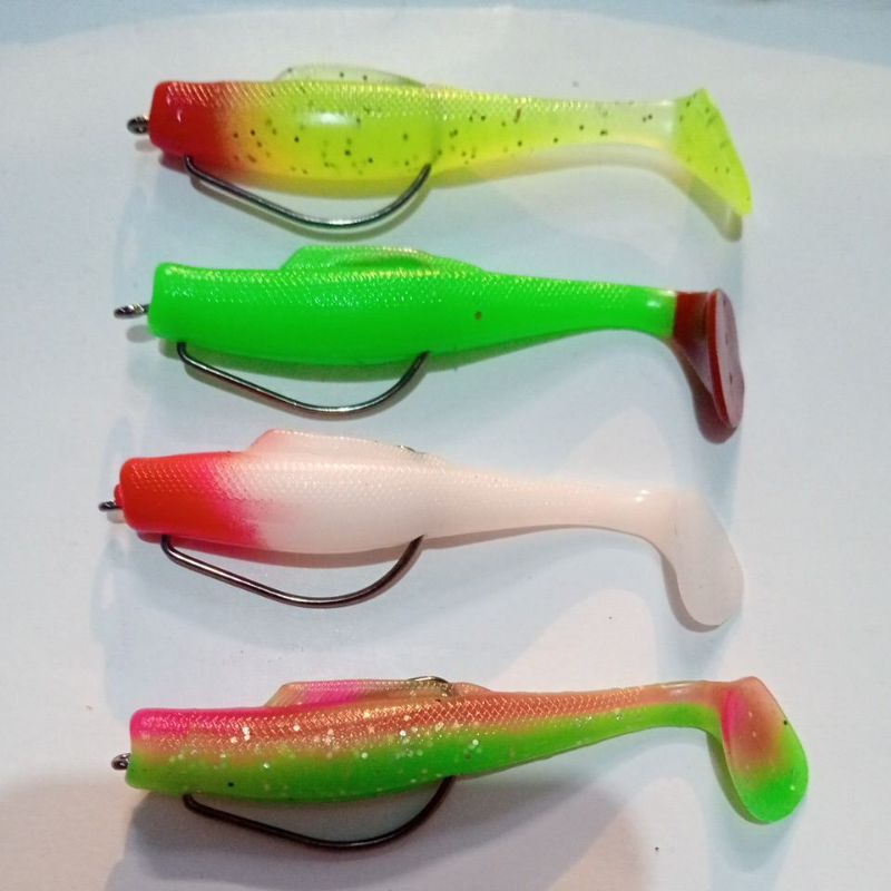 Softlure_paddle pop 8 cm