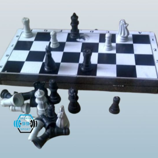HORSE CHESS WOODEN BOARD CHESS กระดานพลาสติก ไซส์ M