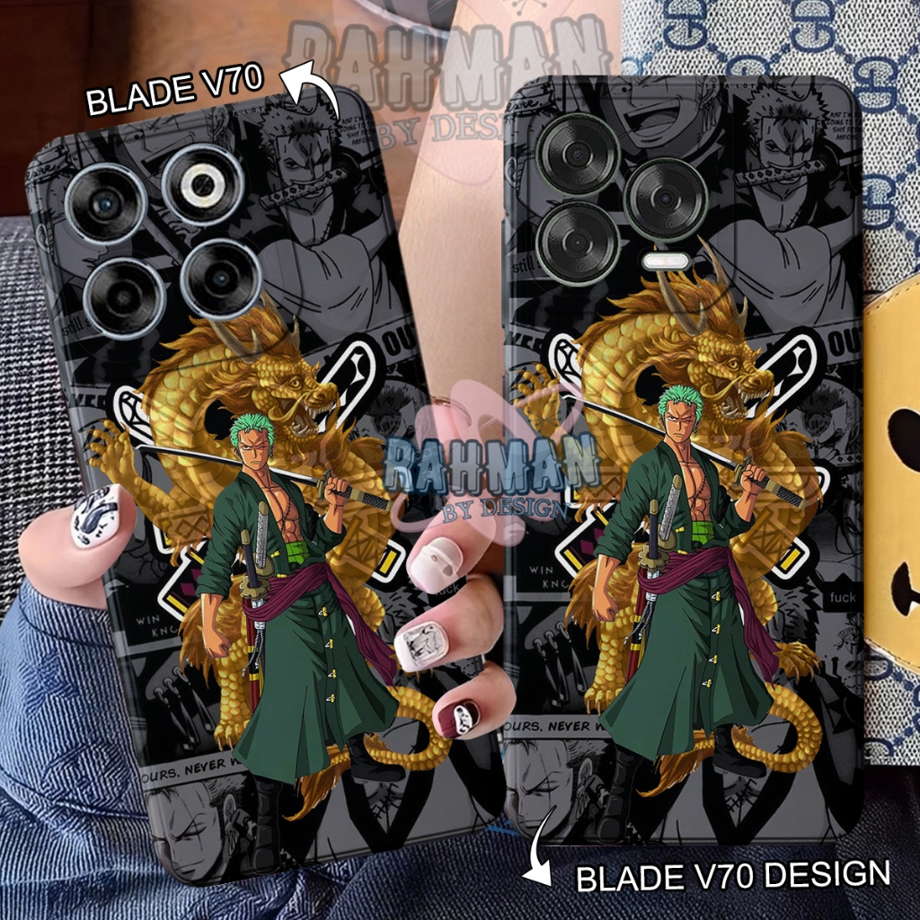 HP ZTE Nubia Blade V70 Softcase - ZTE Nubia Blade V70 Design- วัสดุยางยืดหยุ่น - Cool Motif - ซิลิโค