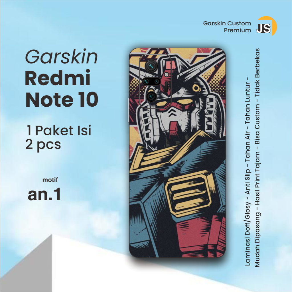HP Redmi Note 10 Garskin - โทรศัพท์มือถือแบบกําหนดเองสําหรับทุกยี่ห้อและประเภท - Juragang Stikers an