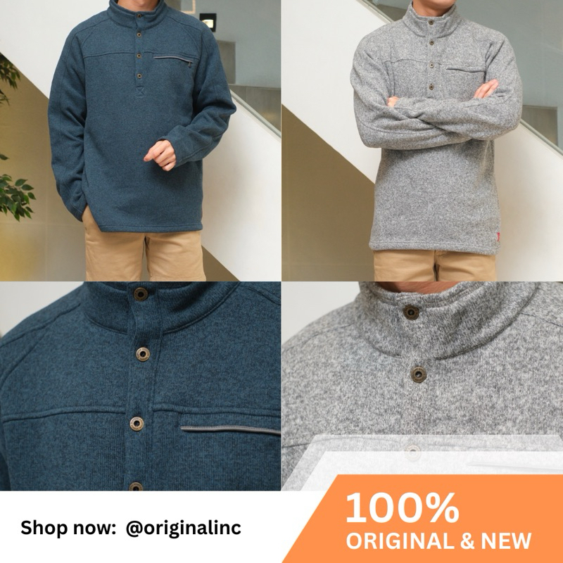 เสื้อสเวตเตอร์กระดุม EMS Fleece 1/4 EMS-SW-01