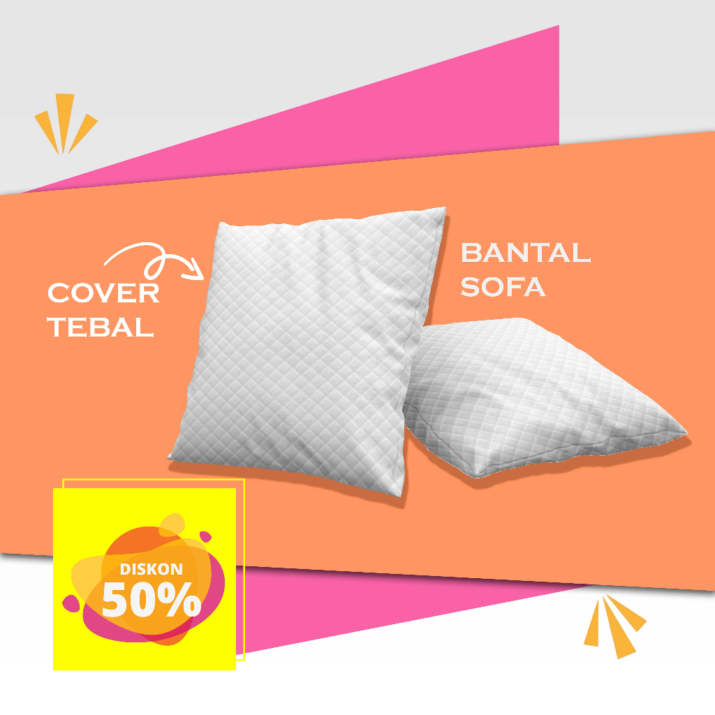 จัดส่ง 1 วัน หมอนอิงโซฟา 30x30, 40x40 และ 50x50