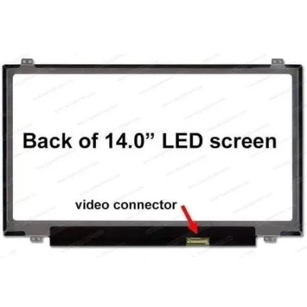 LAYAR แล็ปท็อปหน้าจอ LED LCD B140XTN02.4, B140XTN02.6, B140XTN02.9, B140XTN03.2 14.0 นิ้ว 30 Pin HD