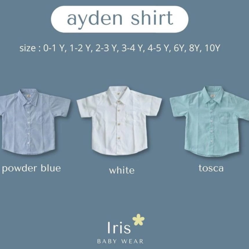 KEMEJA Ayden Shirt เสื้อเด็กชาย