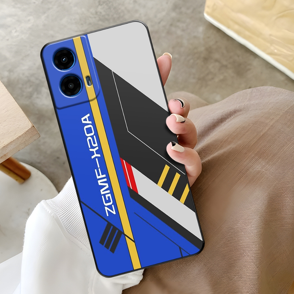 HP Softcase - Motorola Moto G45 Case gundam Motif - Casing Moto G45 New Motif Case Fusion Aesthetic 