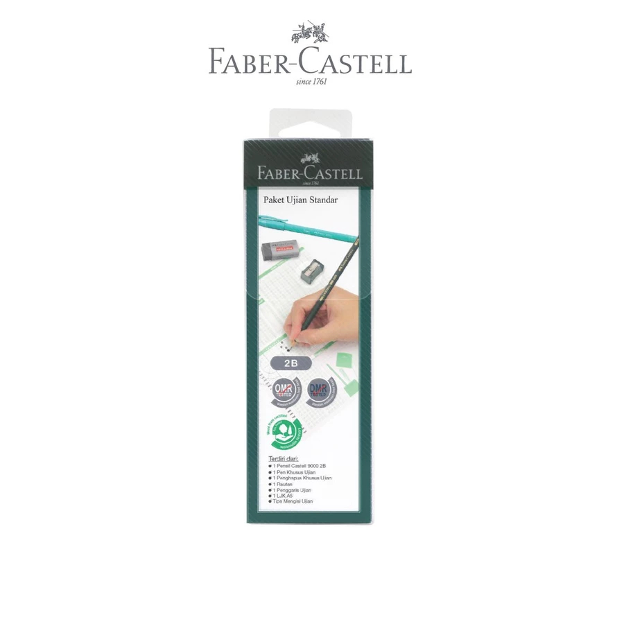 [ 1 ชุด ] FABER CASTELL EXAM STATIONARY SET / FABER CASTELL STANDARD EXAM PACKAGE