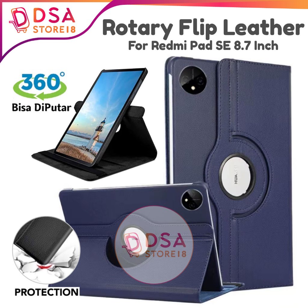 เคส Redmi Pad SE 8.7 นิ้ว / เคส Redmi Pad SE 8.7 Rotary 360° เคสฝาพับ