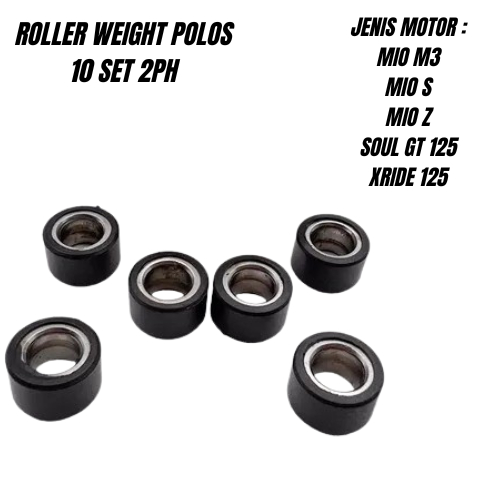 [ ต่อ 10 SET ] PLAIN ROLLER WEIGHT MIO M3 MIO Z