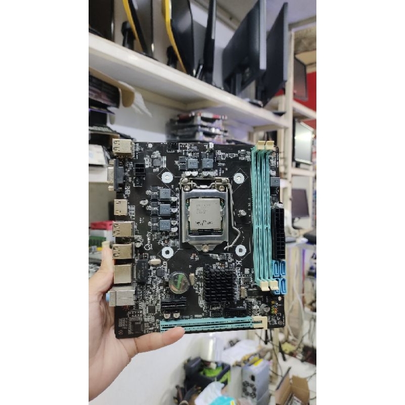 Mobo intel h55 + แกน i3 550 ซ็อกเก็ต 1156