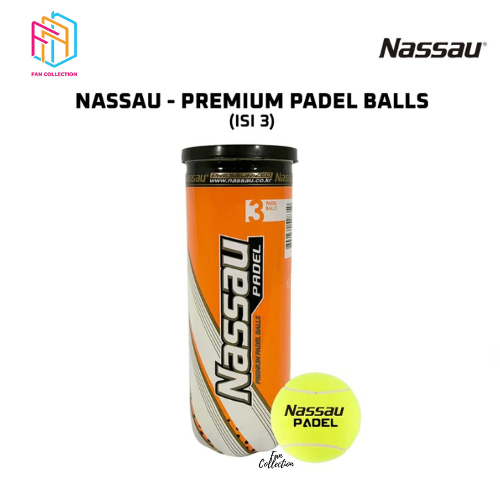 Padel Balls NASSAU Padel Balls เนื้อหาระดับพรีเมียม 3