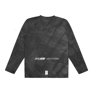 HLWN Running เสื้อแขนยาว Unisex สีดํา - Bliss