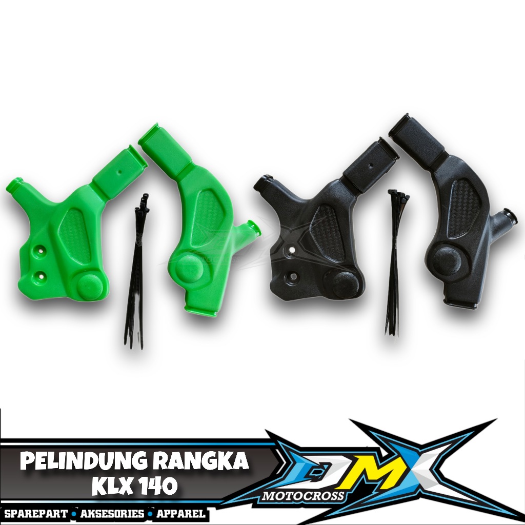 KLX 140 CARBON MOTIF FRAME PROTECTOR COVER