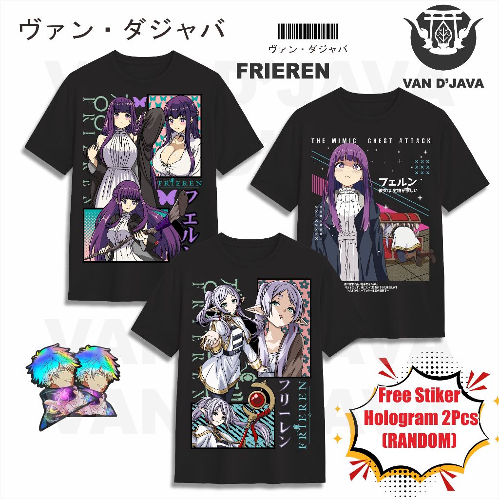 เสื้อยืด Van DJava ANIME FRIEREN
