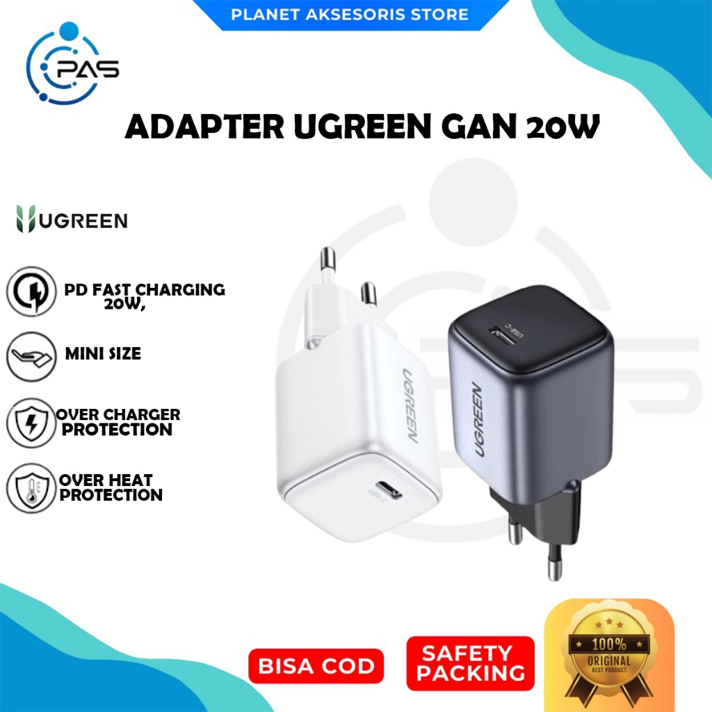 อะแดปเตอร์ Ugreen Gan 20w