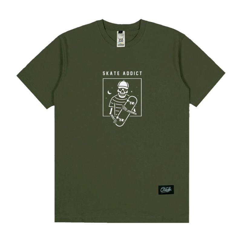 Omidoki Original Mens Distro T-Shirt เสื้อยืด Asqa Army