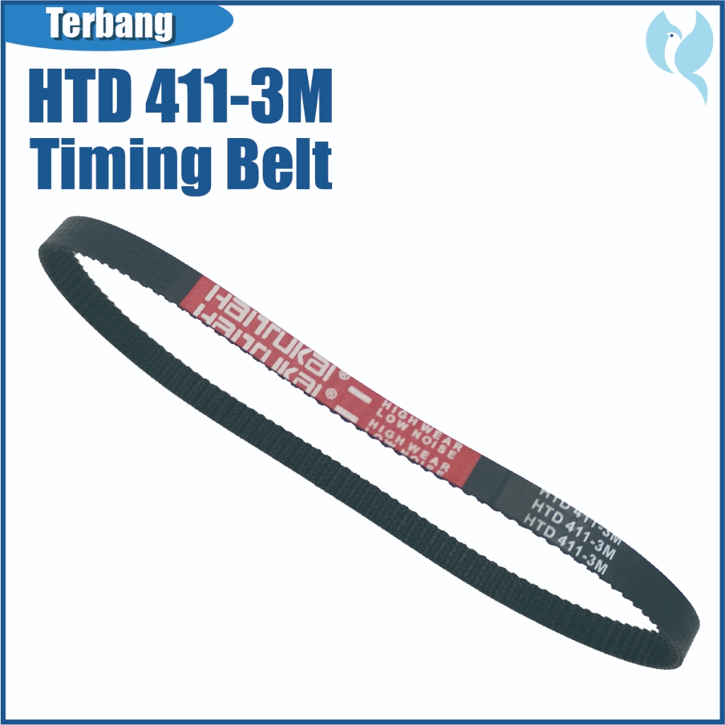 สายพานไทม์มิ่ง Vanbelt ของแท้ Htd 411 3M มิกเซอร์อะไหล่