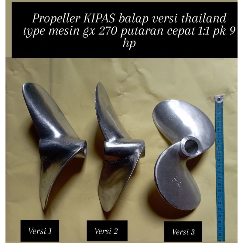 MESIN PK 9HP 1:1 FAST ROTATING FAN PROPELLER KLOTOK RACING/CES/FAST ROTATING VERSION TREATMENT / THA