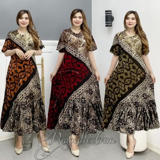 Rmcollection-Daster Twill JUMBO Ori Grade A Asli Pekalongan Daster Twill Cap Motif Aisy JUMBO LD 120