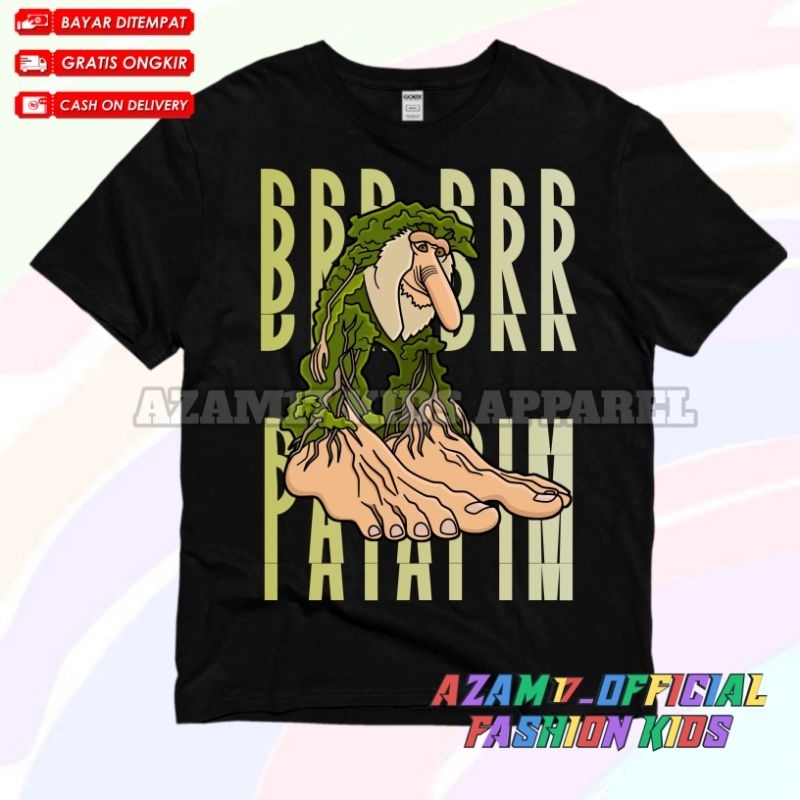 ล่าสุด Anomali Brr Brr Patapim เสื้อยืดเด็กชื่อฟรี / ล่าสุด Brainrot Anomali Brr Patapim เสื้อยืดเด็