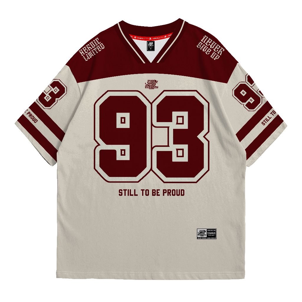 OVERSIZE JERSEY ORIGINAL HEROICLIMITED MRC93 - OVERSIZE JERSEY - DRYFIT JERSEY - เสื้อยืด OVERSIZE J