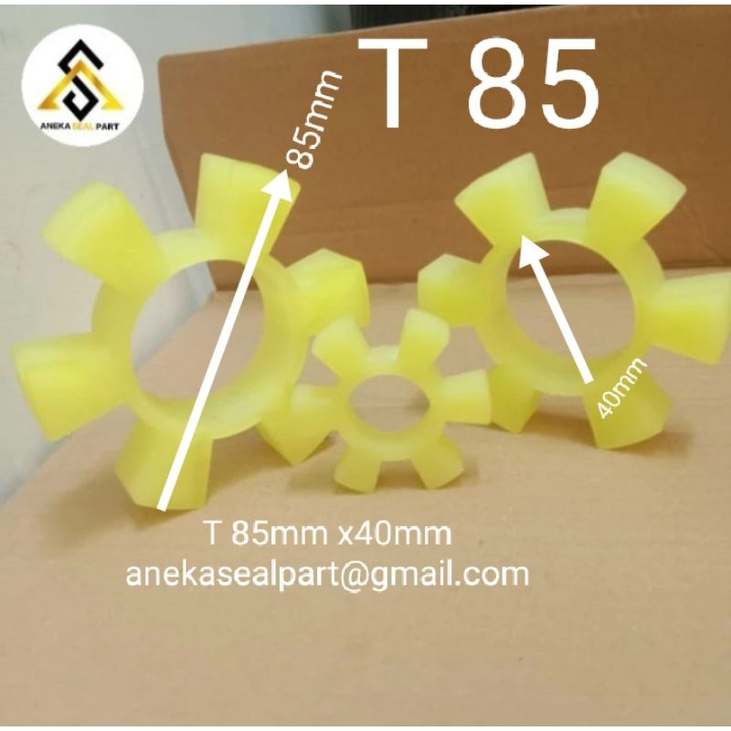 ข้อต่อยาง T 85 / ข้อต่อยาง Jaw T 85