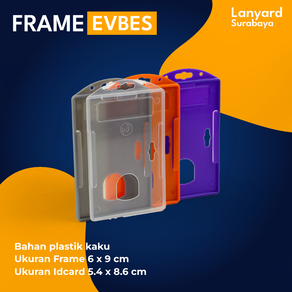 Frame Casing Id Card Holder Name Tag ID Card Cassing (Evbs)