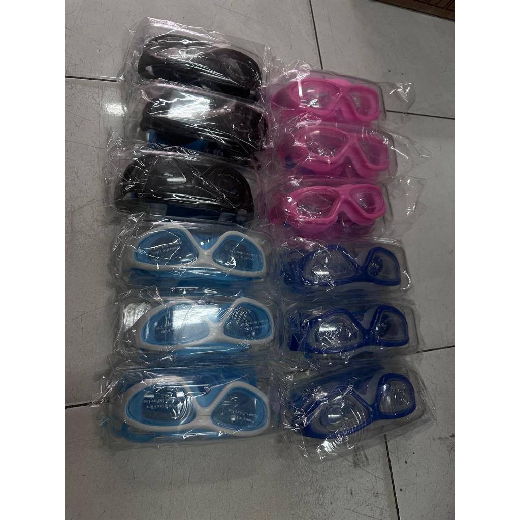 ซื้อ 1 แถม 1 ผู้ใหญ่ว่ายน้ํา GOGGLES BONUS CHILDRENS แก้ว S9110 / S9100 รวม MICA BOX