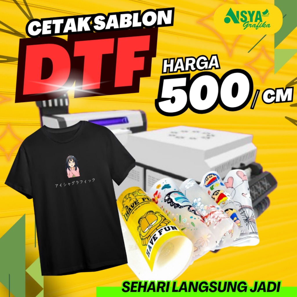 หน่วยพิมพ์ DTF | พิมพ์สกรีน DTF พิมพ์ DTF/ฟิล์มโอนโดยตรง/พิมพ์เสื้อผ้า เสื้อผ้า Sablin