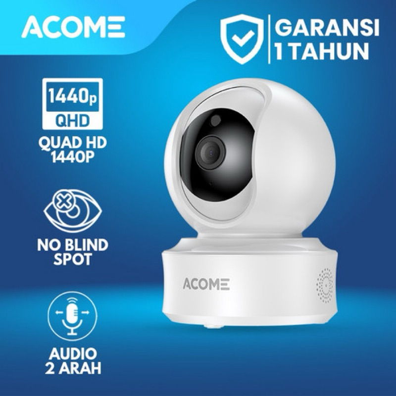 ACOME กล้องวงจรปิดอัจฉริยะ APC03 Smart WiFi Pan Tilt Camera 4MP, กล้องวงจรปิด ACOME APC03 กล้องวงจรป
