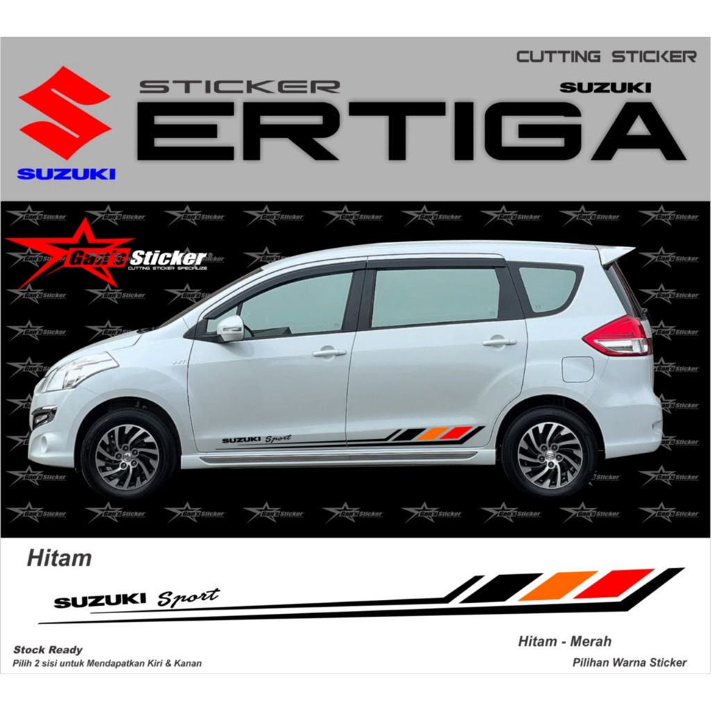 สติ๊กเกอร์ Suzuki Ertiga สติ๊กเกอร์ Suzuki Ertiga Variation