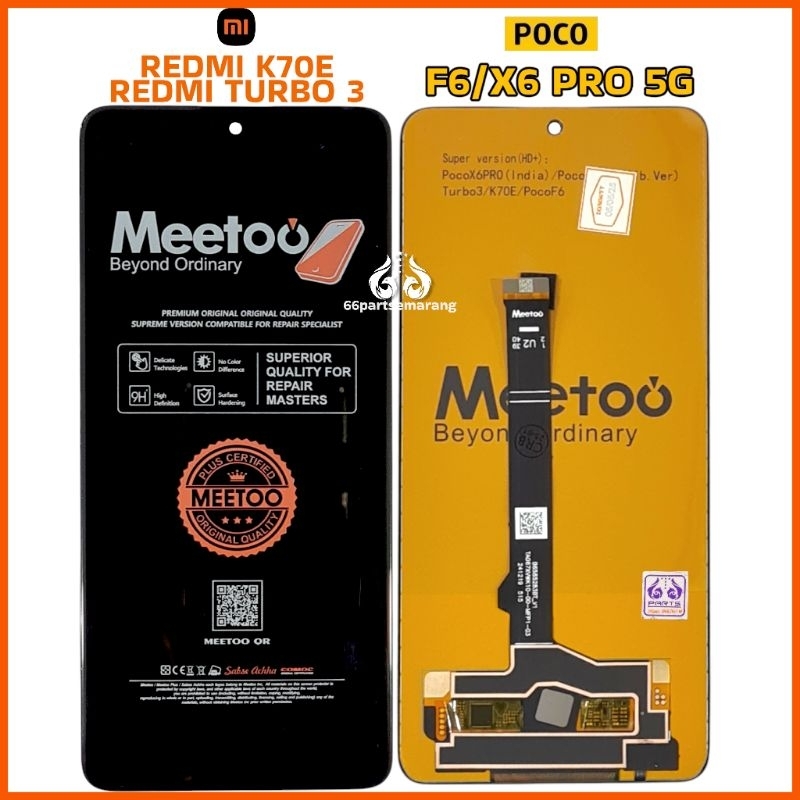 หน้าจอสัมผัส Lcd Poco X6 Pro 5G / F6 / Redmi K70E / Redmi Turbo 3 FULLSET