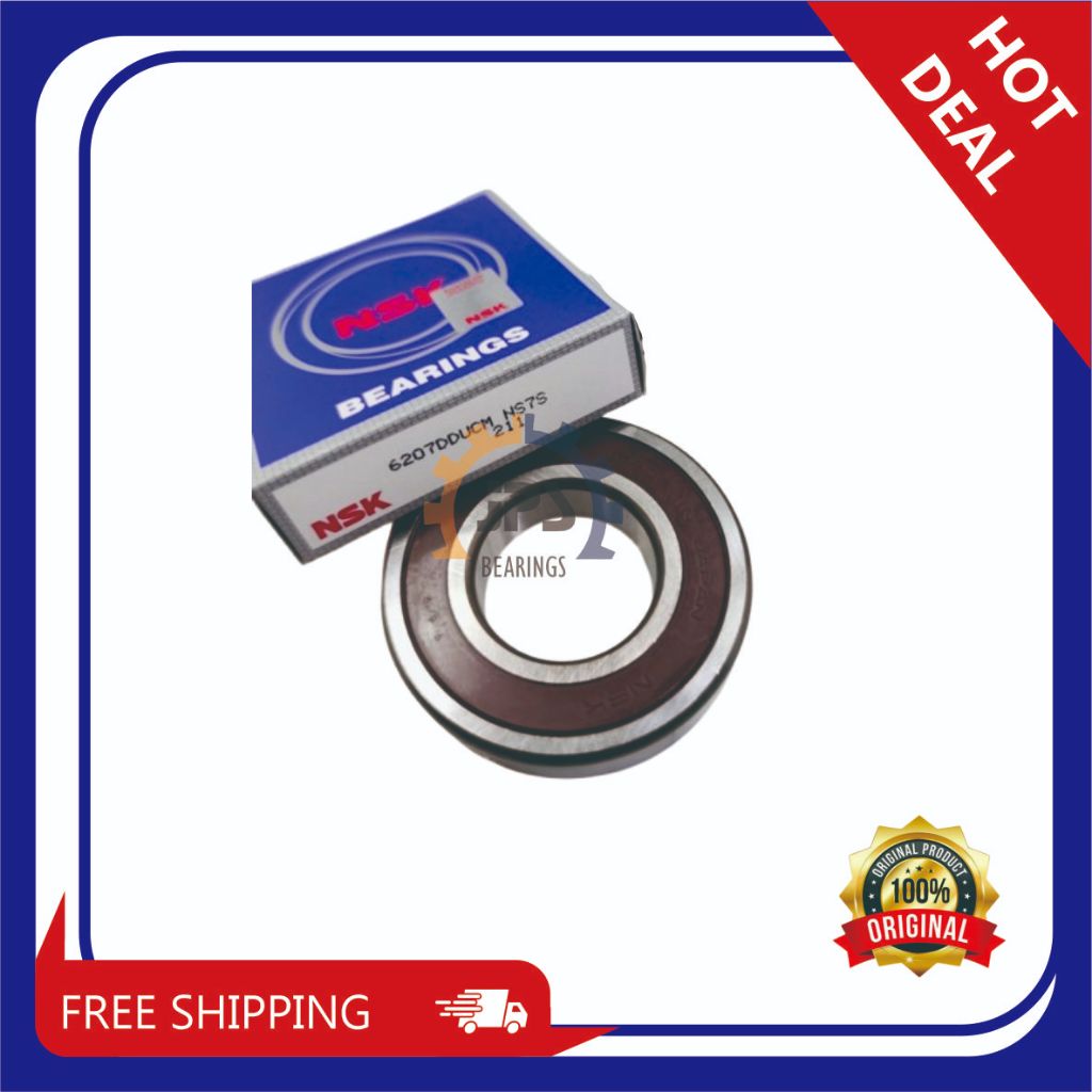 LAKER BEARING 6207 DDU 2RS REAR WHEEL CARRY FUTURA NSK JAPAN