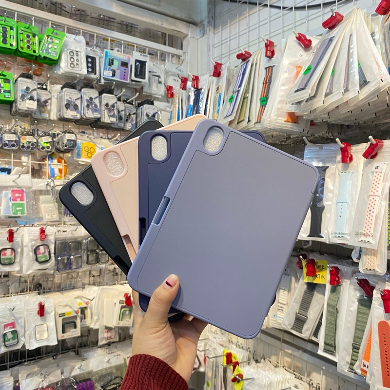 SILICON IPAD MINI 6/7 หนังสือสําหรับ Ipad mini 6/7 ซิลิโคนเปิดและปิด iPad