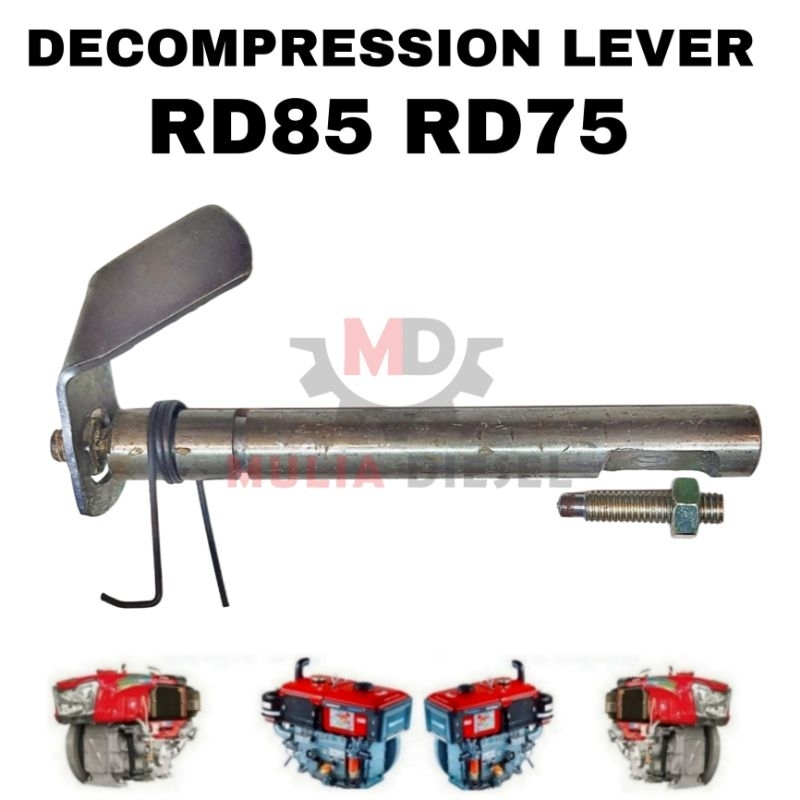 MESIN ที่จับก้านคอมเพรสเซอร์ Angset เครื่องยนต์ดีเซล Kubota RD85 RD75 RD85DIS Decomposer