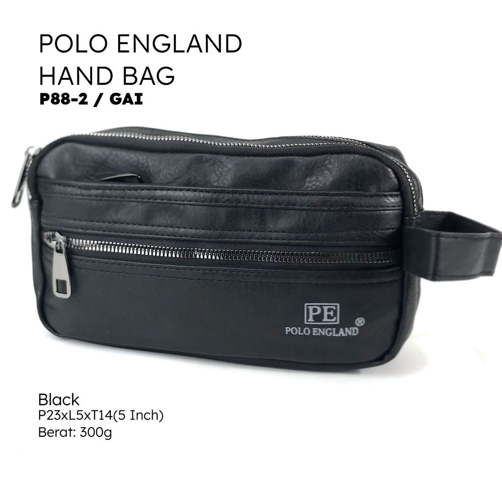 Polo England Handbag - Leather Handbag - Wallet T48-6 P88-2