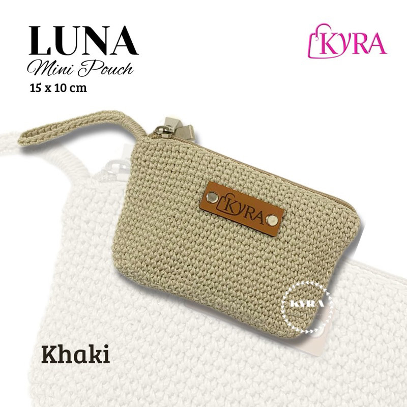 LUNA KNIT WALLET / COIN WALLET / HANDMADE WALLET