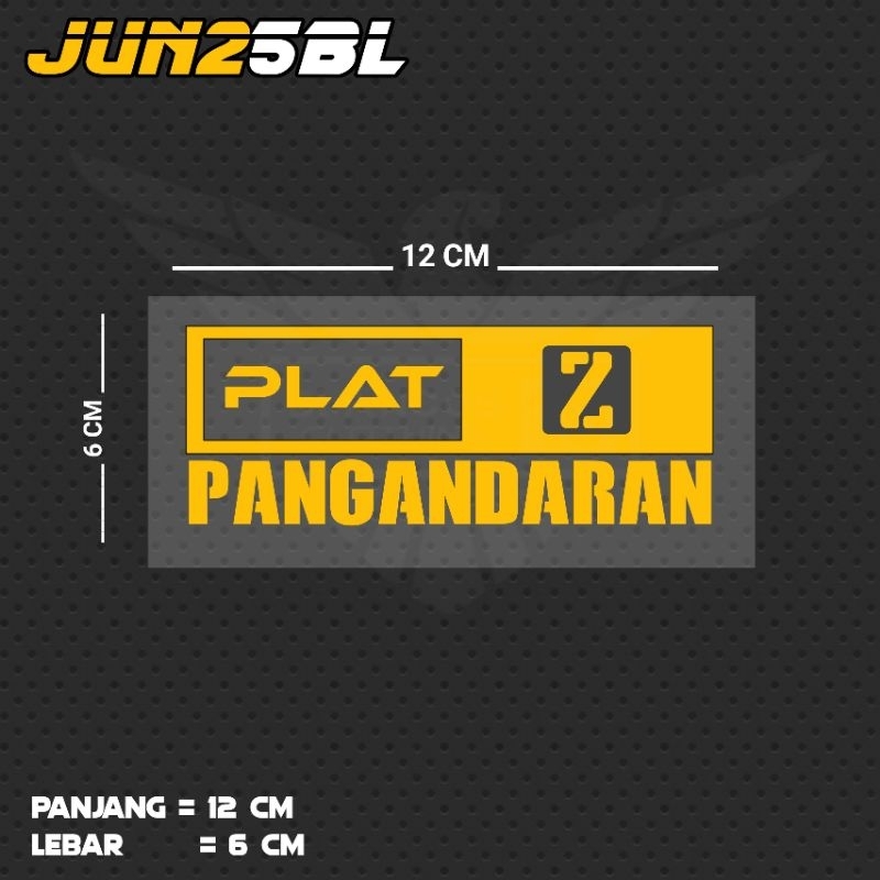 สติ๊กเกอร์ตัดด้วย Z PLATE WRITING / JUN25BL JBT