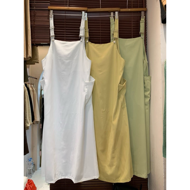 KATUN (L135)OVERALL กระโปรงผ้าฝ้ายผู้หญิง