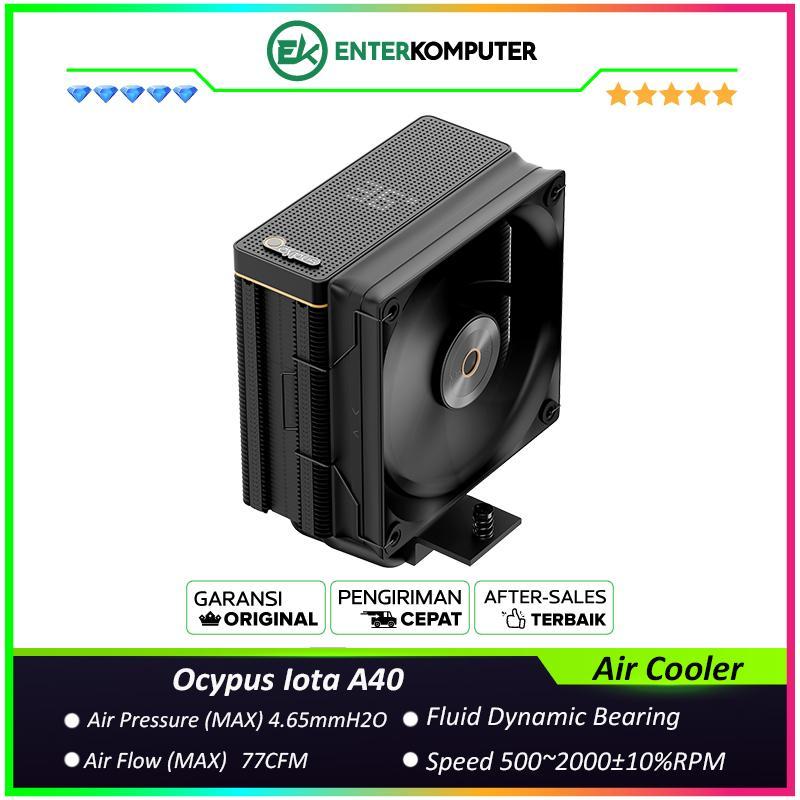 Ocypus Iota A40 Black Matrix Digital Display Air Cooler