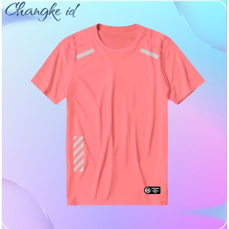 ใหม่ล่าสุดผู้ชายและผู้หญิงกีฬา SLIM FIT GYM SHIRTS SHORT-SLEEVED FITNESS SHIRTS PLAIN SPORTS SHIRTS 